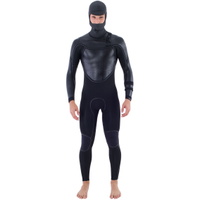 Mens Max 5/3+mm Hooded Chest Zip Wetsuit
